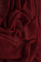 LACE4630 CHERRY RED BLOUSE DITSY DRESS KNIT LACE NYLON SKIRTS SOLID SPANDEX TOPS TUNICS