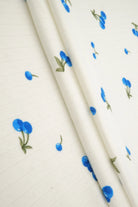 KNT4622-M11374B IVORY/BLUE KNIT