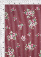 KNT4463-MS11547 BURGUNDY KNIT