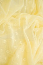 LACE-4658 YELLOW BUTTER BLOUSE BODYSUIT DRESS LACE NYLON SKIRTS SPANDEX TOPS TUNICS