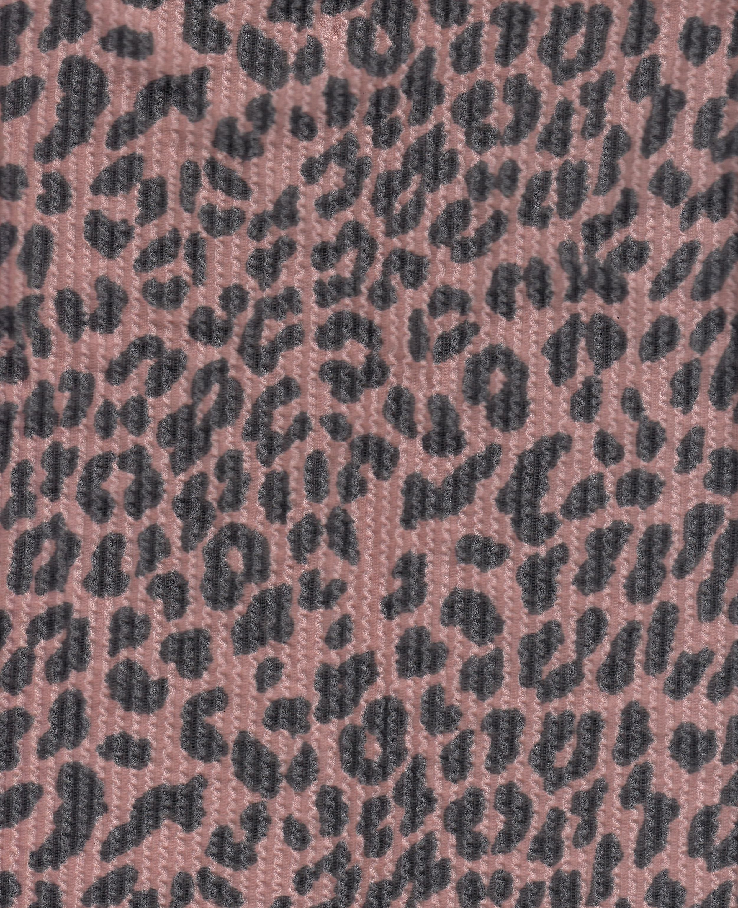 KNT4463-S304102 CLAY ACTIVEWEAR ANIMAL BODYSUIT DOUBLE KNIT DRESS JACQUARD PANTS POLYESTER RAYON RIB SKIRTS SOLID SPANDEX STRETCH URBAN