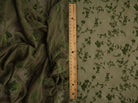 Floral Mesh Flocking Fabric   FLOCK-MS11576 - Fabric Selection WS