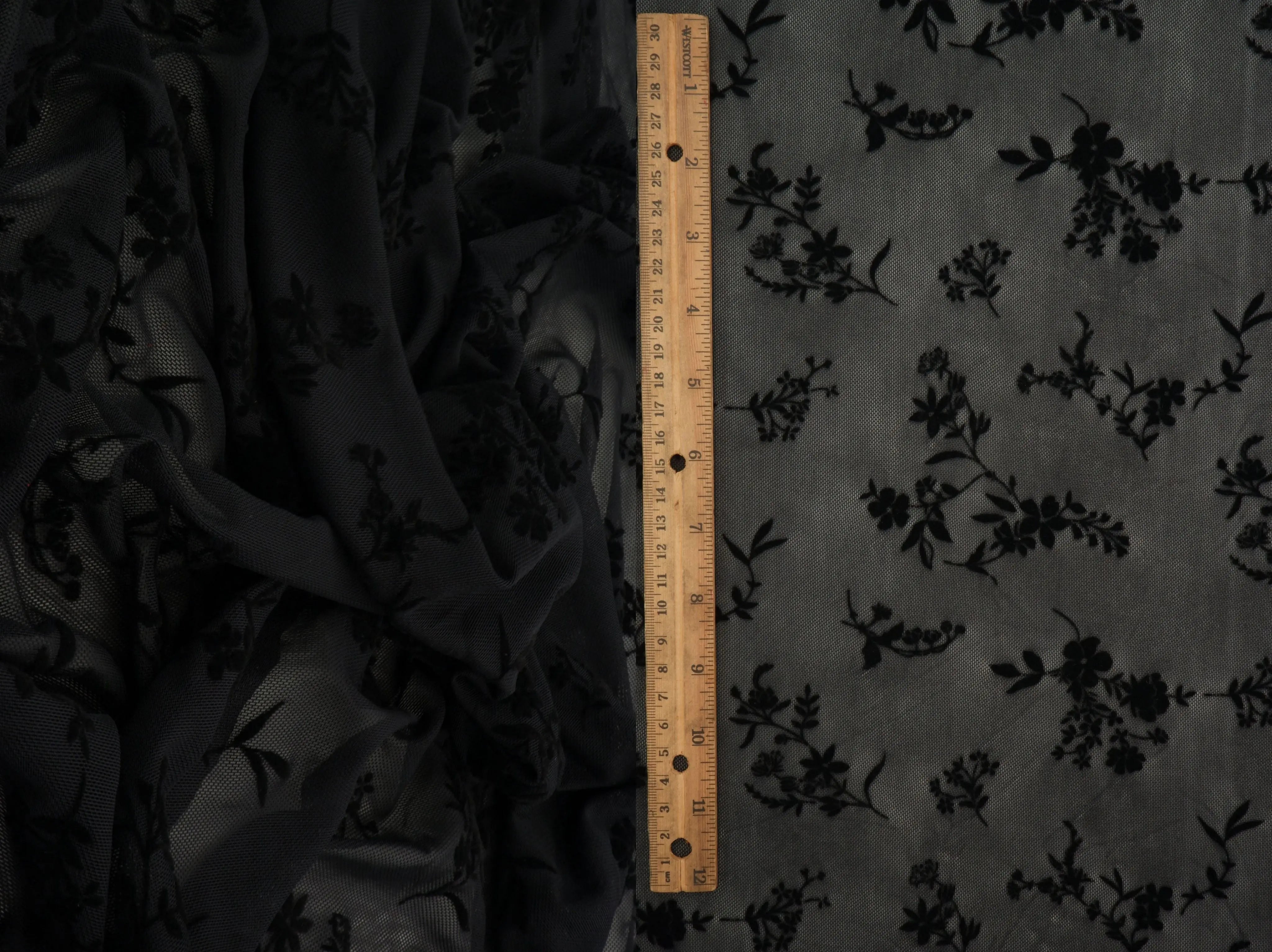 FLOCK-MS11563 BLACK MESH