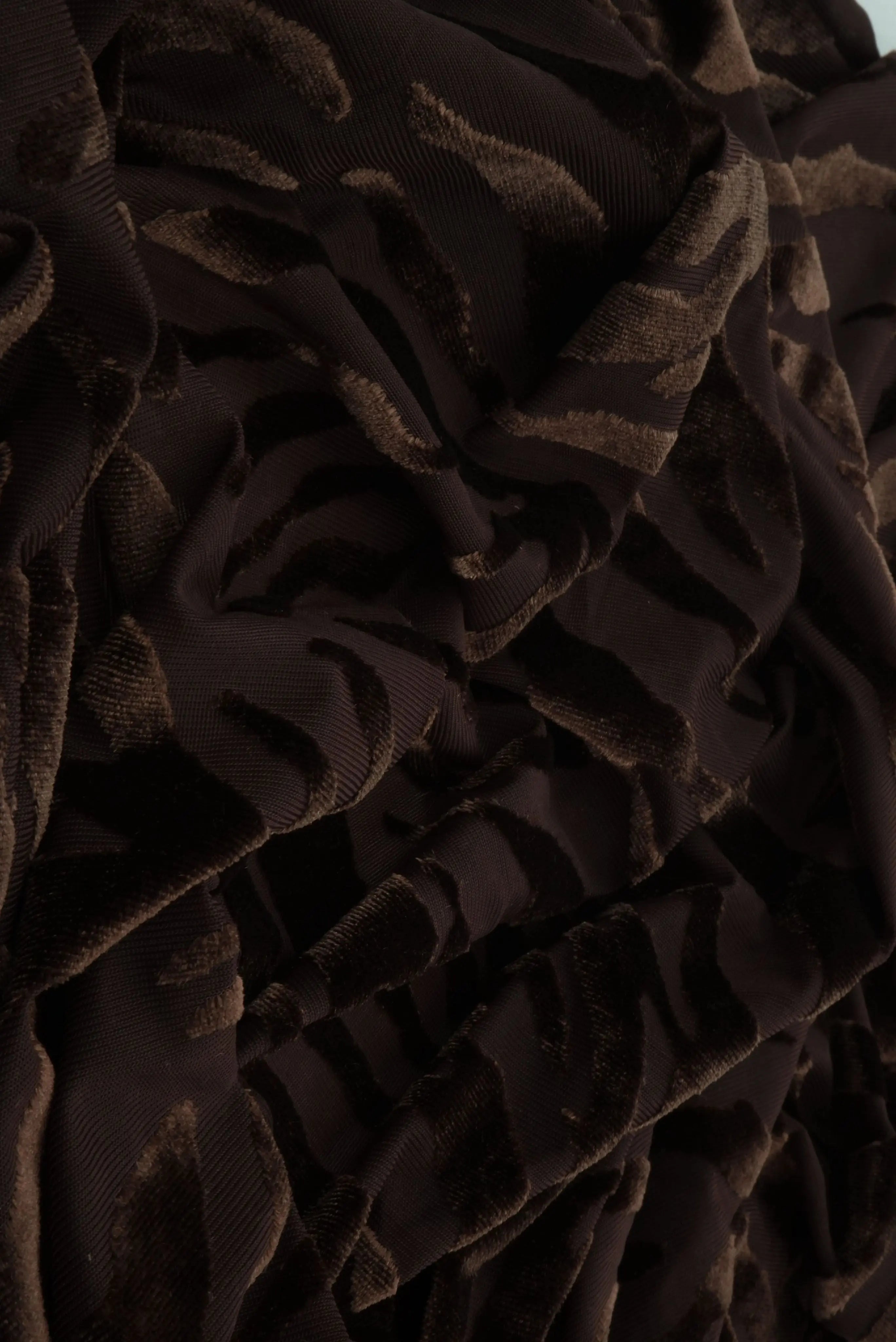 KNT3869-MS11572 BROWN KNIT
