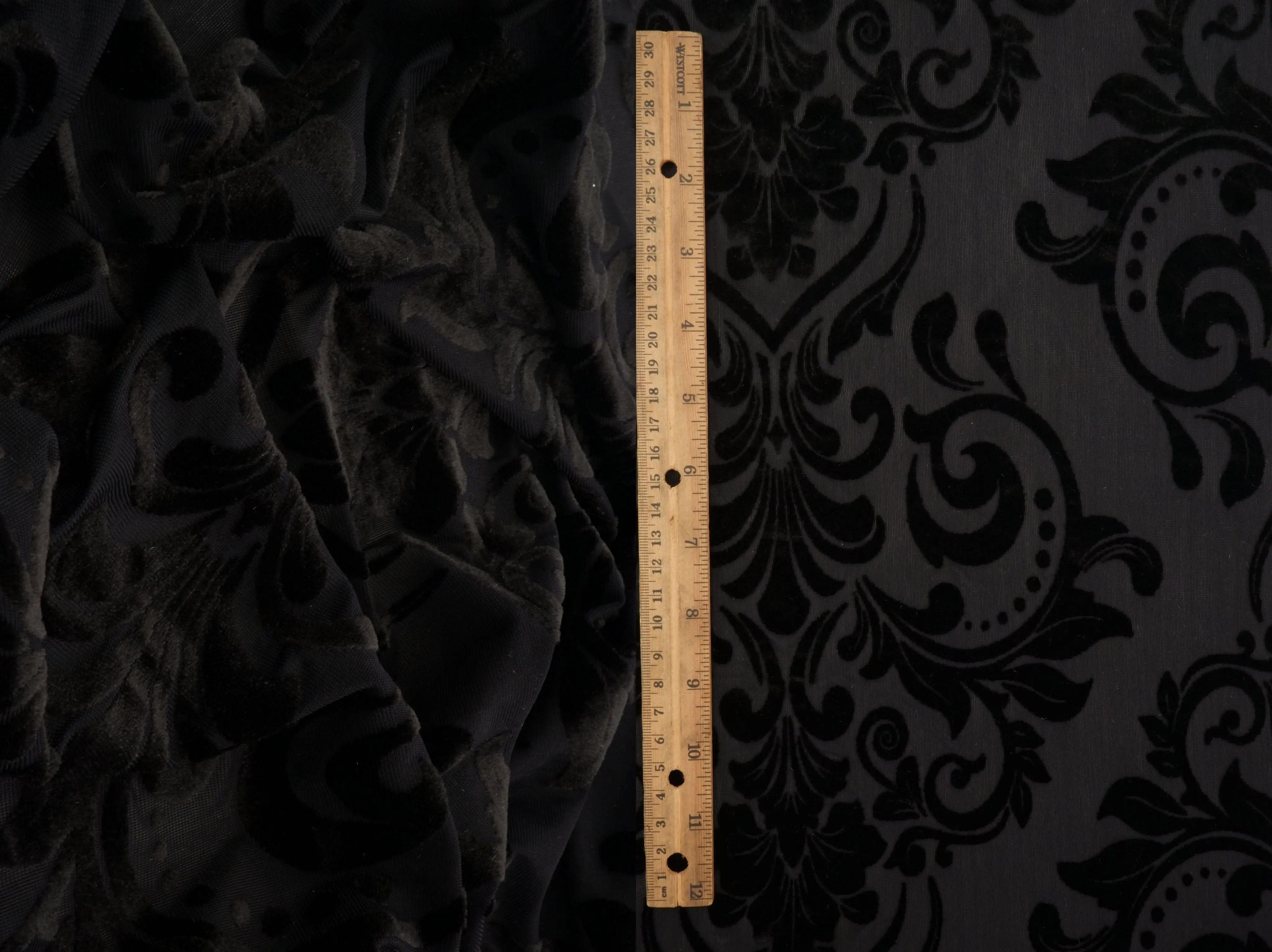 KNT3869-MS11595 BLACK KNIT