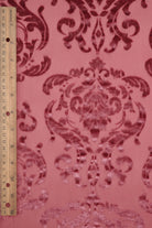 KNT3869-MS11593 ROSE DRIED KNIT