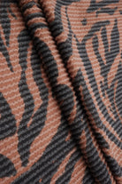 KNT4463-MS11564 BROWN KNIT