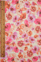 CRP4613-M11606D FUCHSIA/ORANGE WOVEN