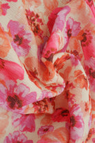 CRP4613-M11606D FUCHSIA/ORANGE WOVEN