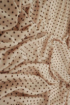 FLOCK-DU1614 TAUPE MESH