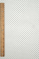 FLOCK-DU1614 IVORY/BLACK MESH