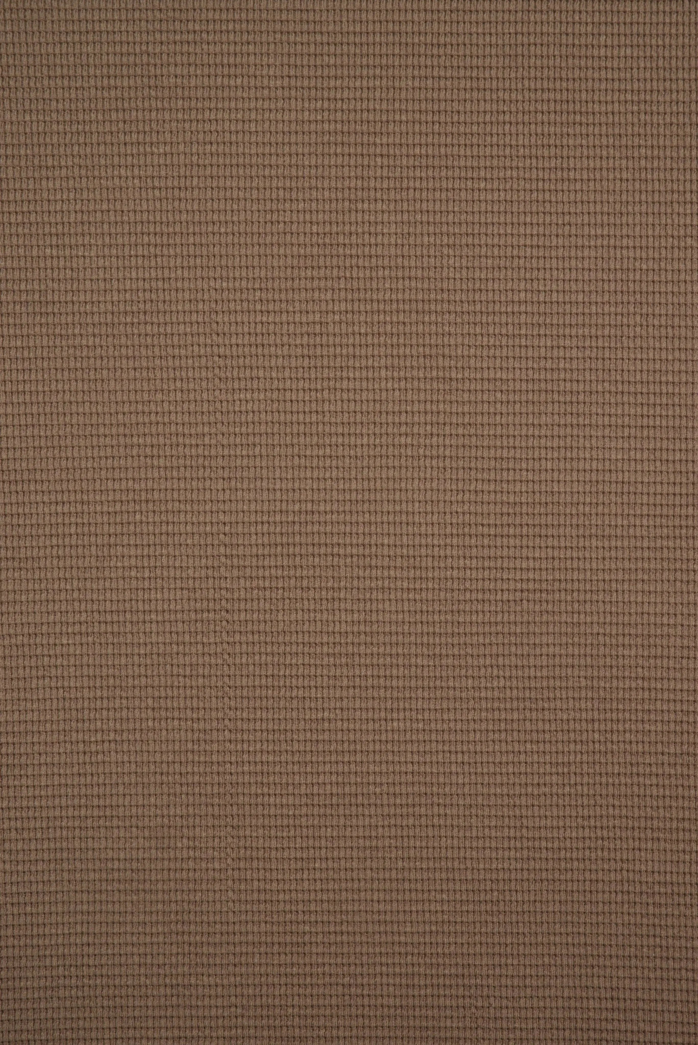 KNT4667 BROWN COCO KNIT