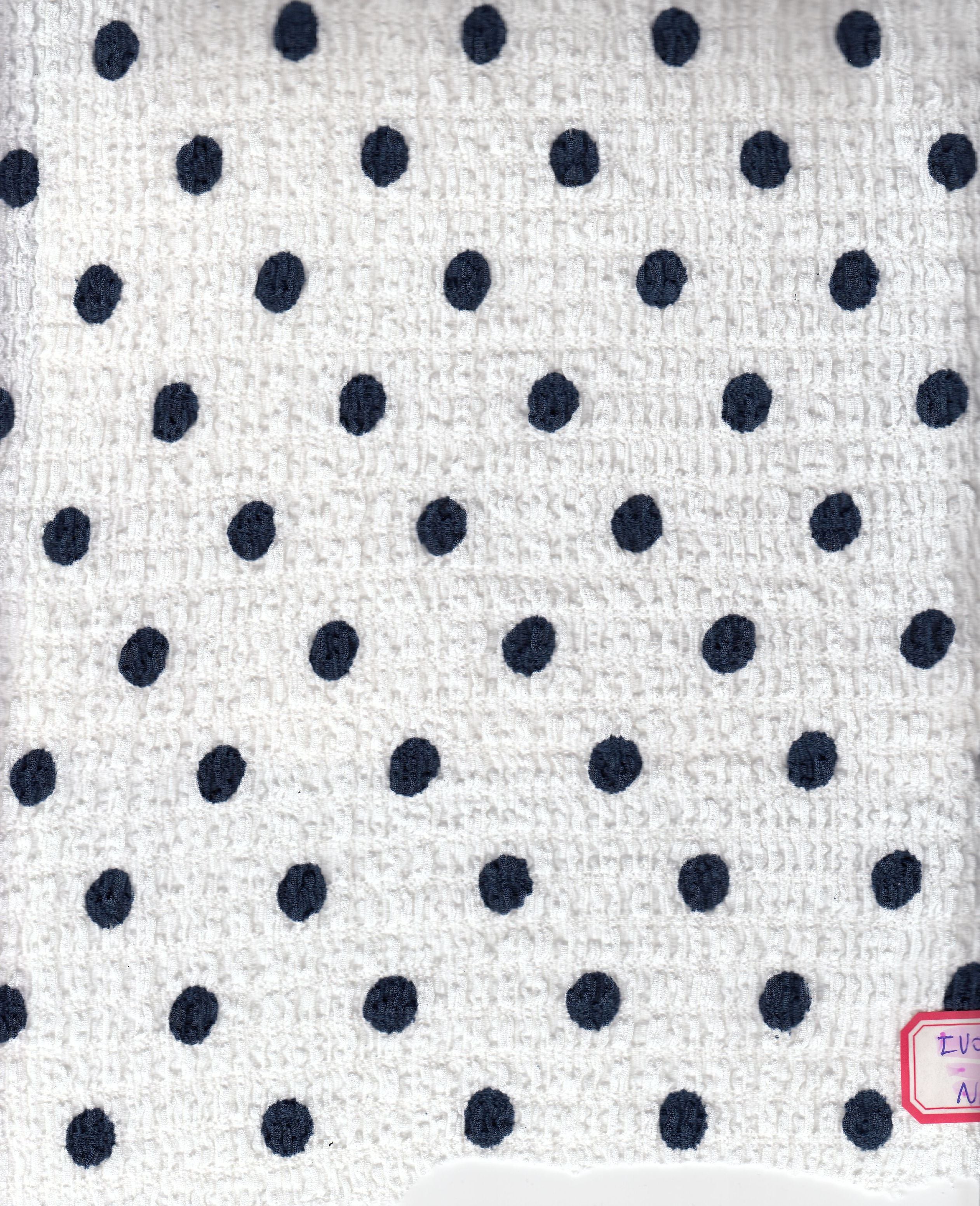 CRP4628-SE90548 IVORY/NAVY KNIT