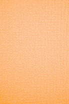 CRP4501 ORANGE LT. BODYSUIT BOTTOMS CAMI CREPE DRESS KNIT NO-PRINT POLYESTER SKIRTS SOLID SPANDEX TOPS WAFFLE WOVEN