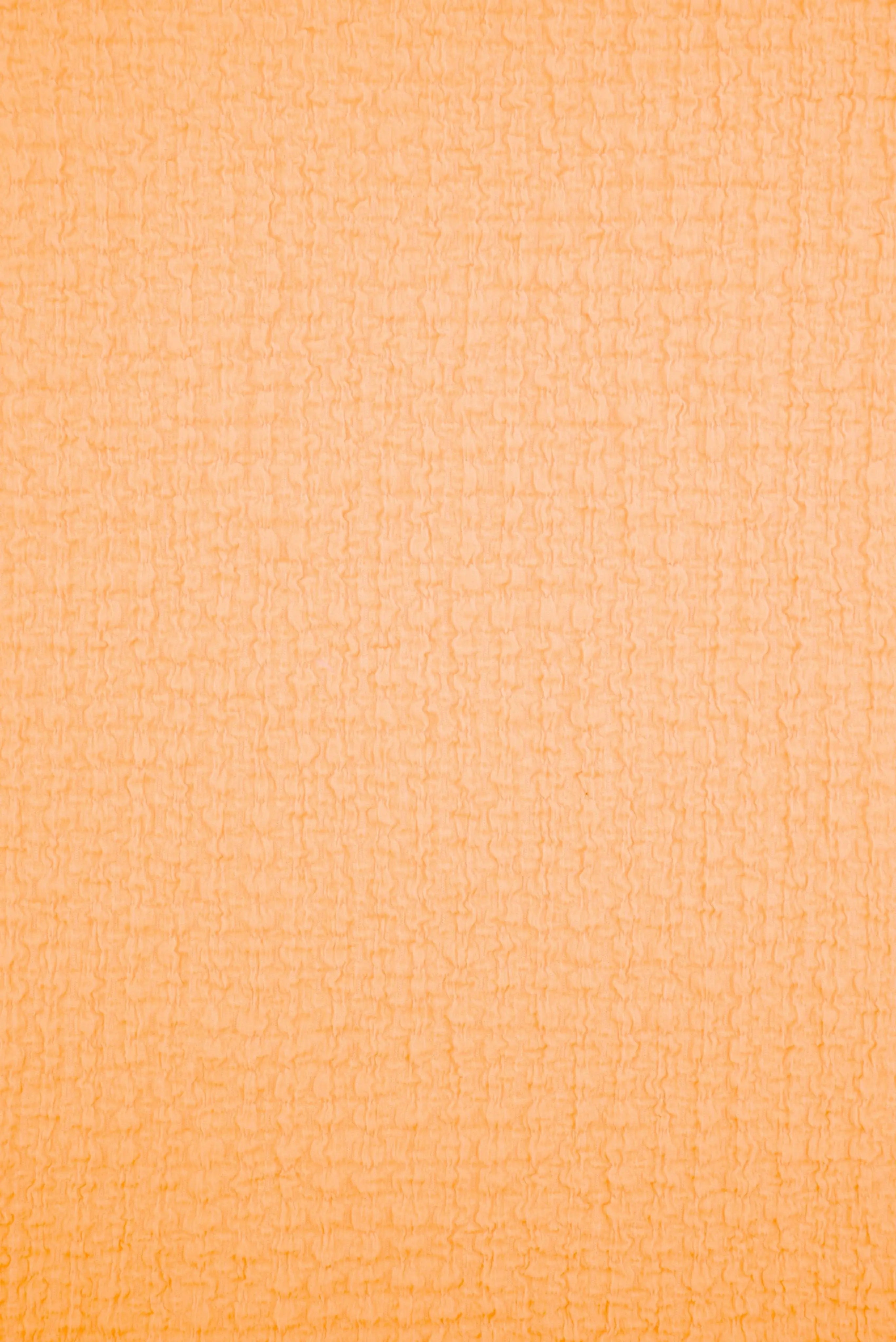 CRP4501 ORANGE LT. BODYSUIT BOTTOMS CAMI CREPE DRESS KNIT NO-PRINT POLYESTER SKIRTS SOLID SPANDEX TOPS WAFFLE WOVEN