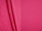 CRP4501 FUCSHIA NEW BODYSUIT BOTTOMS CAMI CREPE DRESS KNIT NO-PRINT POLYESTER SKIRTS SOLID SPANDEX TOPS WAFFLE WOVEN