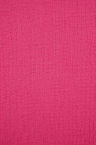 CRP4501 FUCSHIA NEW BODYSUIT BOTTOMS CAMI CREPE DRESS KNIT NO-PRINT POLYESTER SKIRTS SOLID SPANDEX TOPS WAFFLE WOVEN
