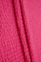 CRP4501 FUCSHIA NEW BODYSUIT BOTTOMS CAMI CREPE DRESS KNIT NO-PRINT POLYESTER SKIRTS SOLID SPANDEX TOPS WAFFLE WOVEN