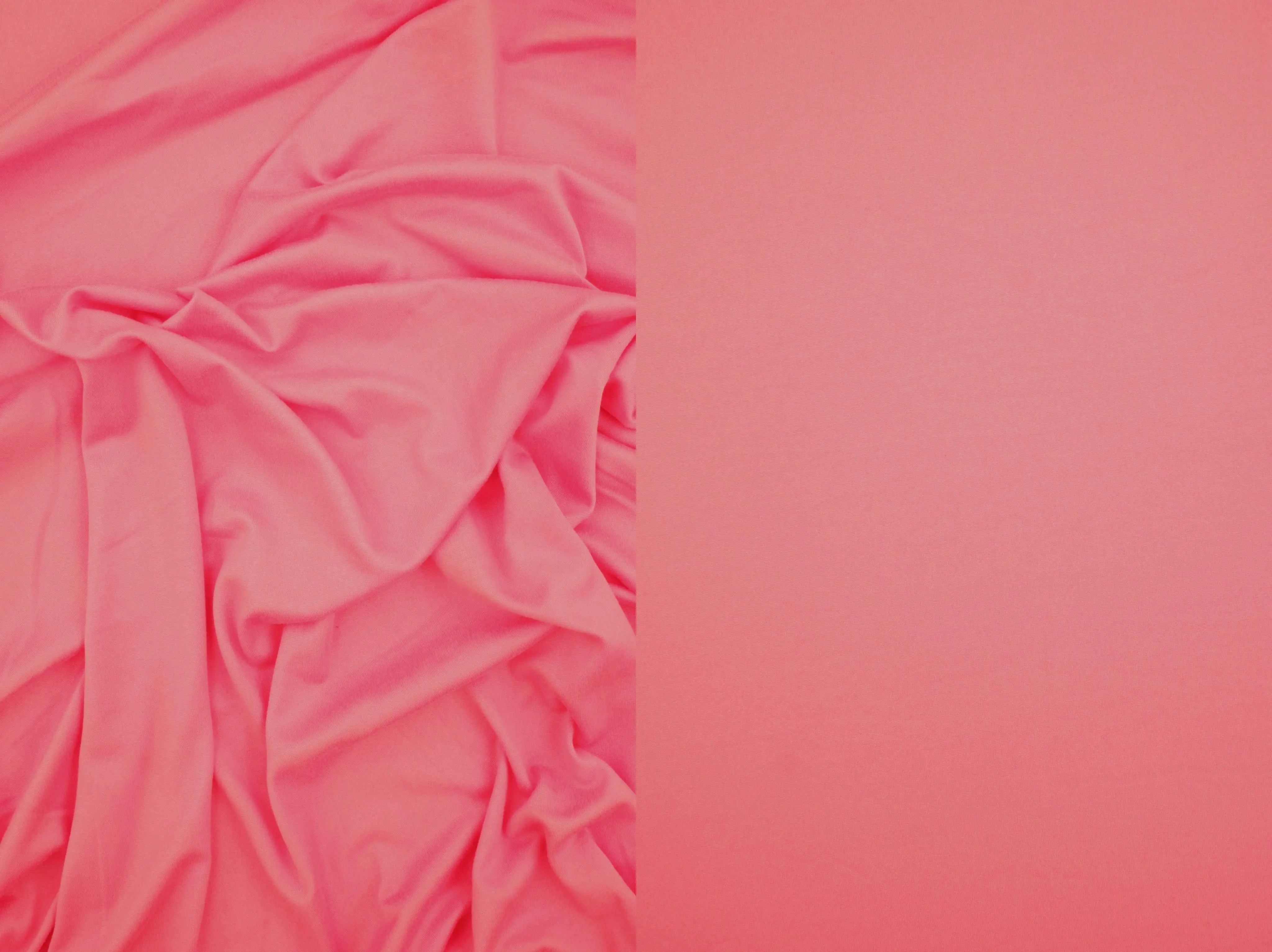 KNT2100 CORAL BRIGHT BIKER SHORTS BLOUSE BODYSUIT BRUSHED CAMI DRESS DTY KNIT LOUNGEWEAR NO-PRINT PANTS POLYESTER SKIRTS SOLID SPANDEX T-SHIRT TOPS TUNICS