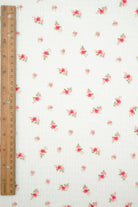 CRP4628-MS11571 IVORY/RED WOVEN