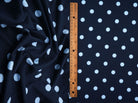 KNT4520-SE90548 NAVY BIKER SHORTS BLOUSE BODYSUIT CAMI DOT DRESS DTY BRUSHED KNIT LOUNGEWEAR PANTS POLYESTER PRINT SKIRTS SPANDEX STRETCH T-SHIRT TOPS TUNICS