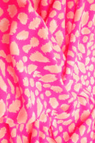 KNT4520-MS11243 PINK HOT ACTIVEWEAR ANIMAL BIKER SHORTS BLOUSE BODYSUIT BOTTOMS CAMI DIGITAL PRINT DRESS KNIT LOUNGEWEAR POLYESTER SKIRTS SPANDEX STRETCH TOPS