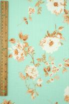 KNT4463-MS11153 MINT ACTIVEWEAR BOTTOMS DOUBLE KNIT DRESS FLOWER JACQUARD PANTS POLYESTER RAYON RIB SKIRTS SOLID SPANDEX STRETCH URBAN