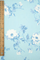 KNT4463-MS11153 SKY BLUE ACTIVEWEAR BOTTOMS DOUBLE KNIT DRESS FLOWER JACQUARD PANTS POLYESTER RAYON RIB SKIRTS SOLID SPANDEX STRETCH URBAN