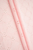 LACE4556 PINK LT. BLOUSE BOTTOMS CAMI DRESS EYELET FLORAL GEO FLOWER LACE OUTERWEAR PANTS POLYESTER SKIRTS SOLID SPANDEX T-SHIRT TOPS TUNICS