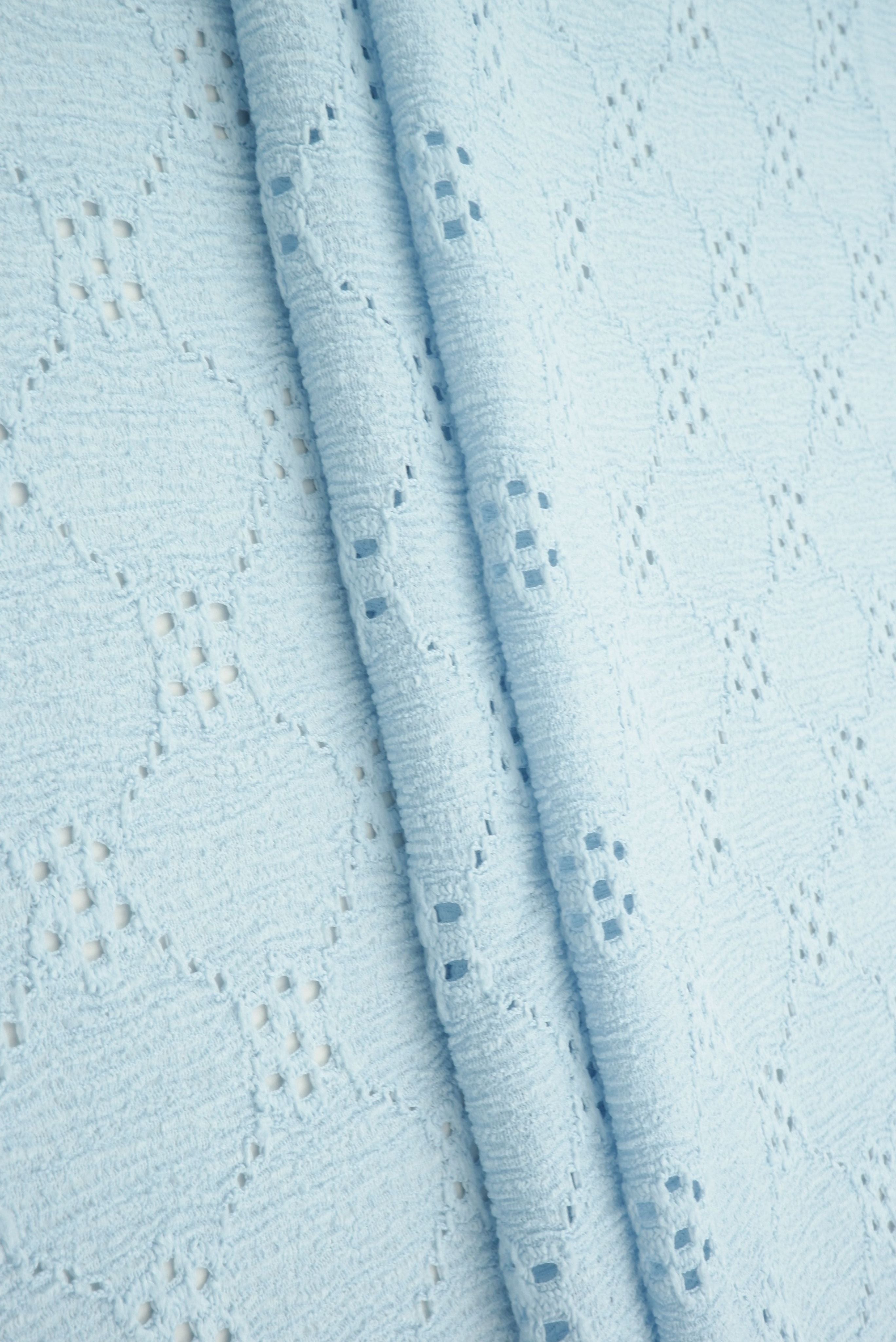 LACE4556 BLUE LT. BLOUSE BOTTOMS CAMI DRESS EYELET FLORAL GEO FLOWER LACE OUTERWEAR PANTS POLYESTER SKIRTS SOLID SPANDEX T-SHIRT TOPS TUNICS