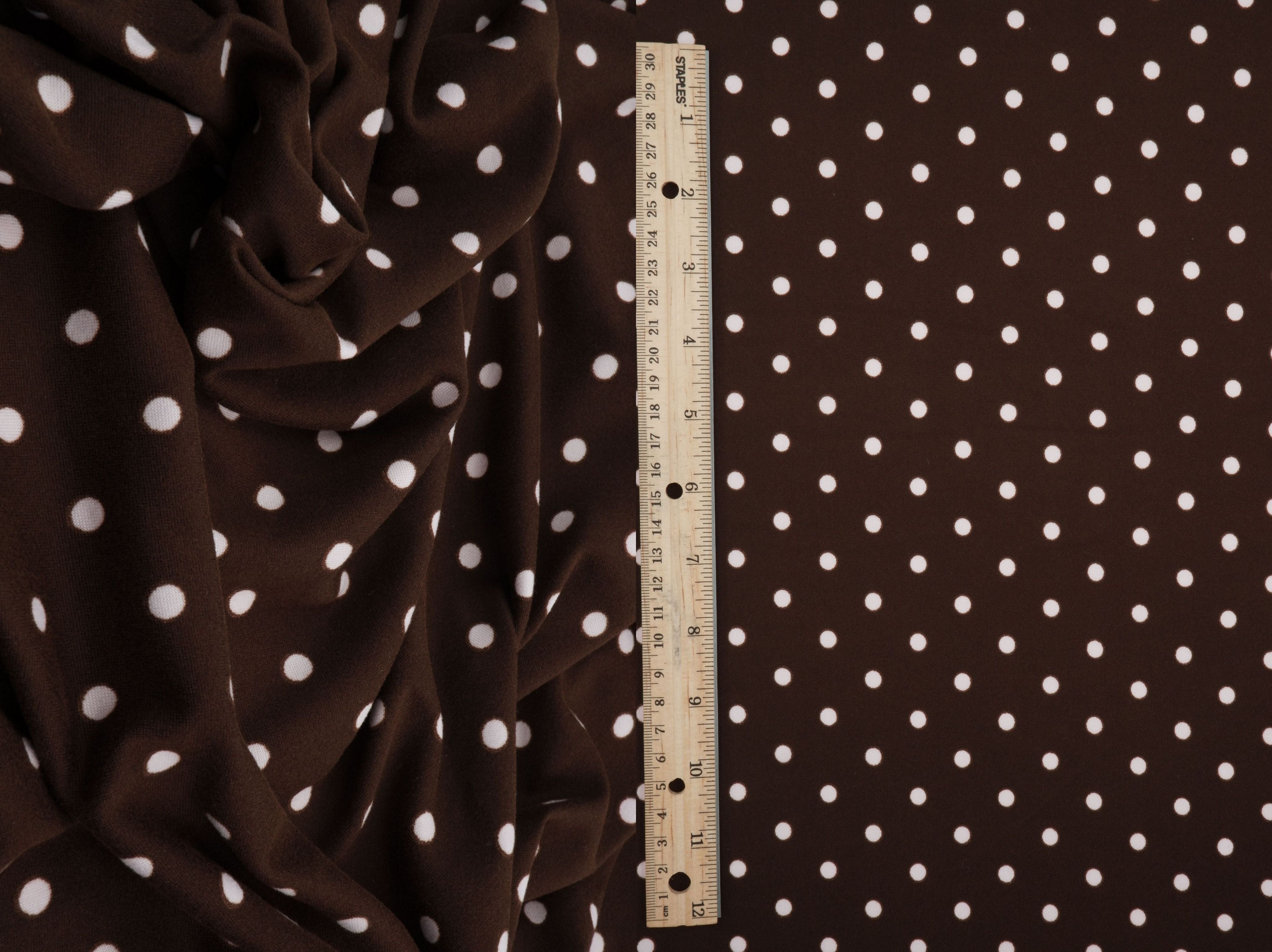 KNT4520-MS11654 DK.BROWN/PINK BOTTOMS DRESS DTY BRUSHED KNIT POLYESTER SPANDEX T-SHIRT TOPS