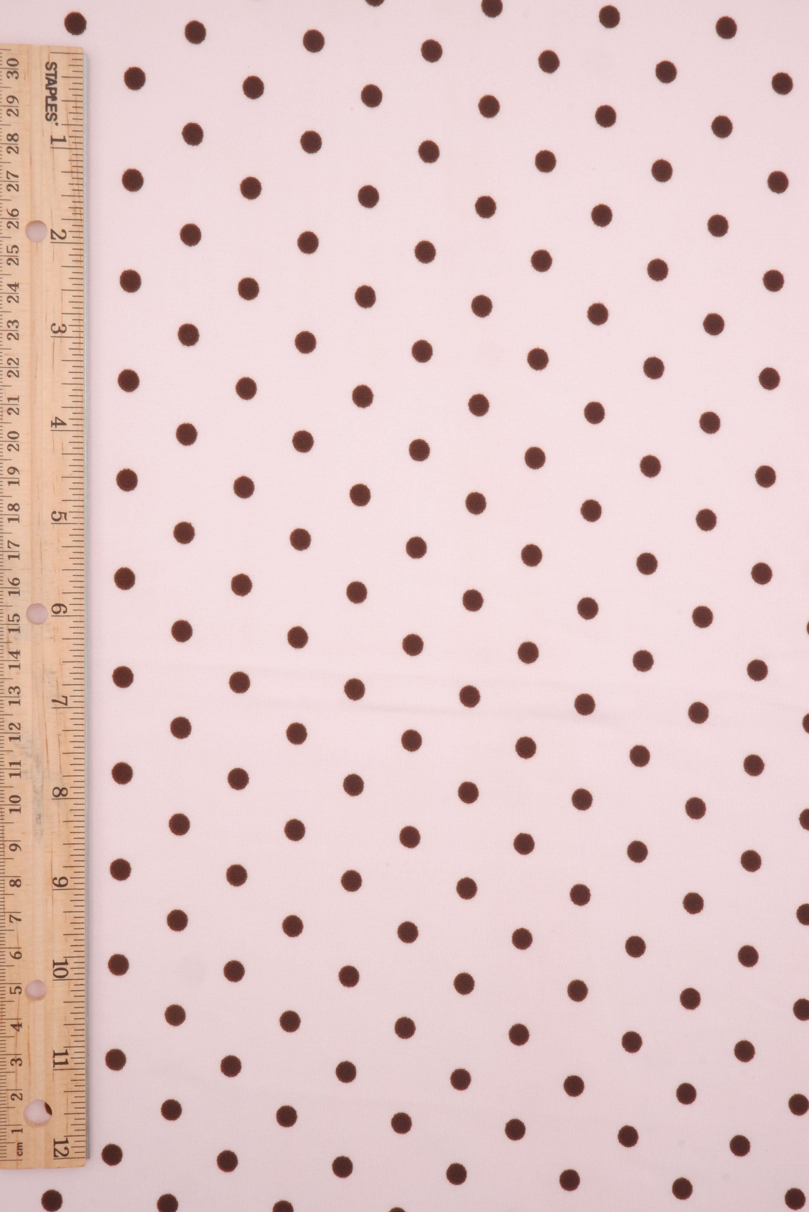 KNT4520-MS11654 PINK/DK.BROWN BOTTOMS DRESS DTY BRUSHED KNIT POLYESTER SPANDEX T-SHIRT TOPS