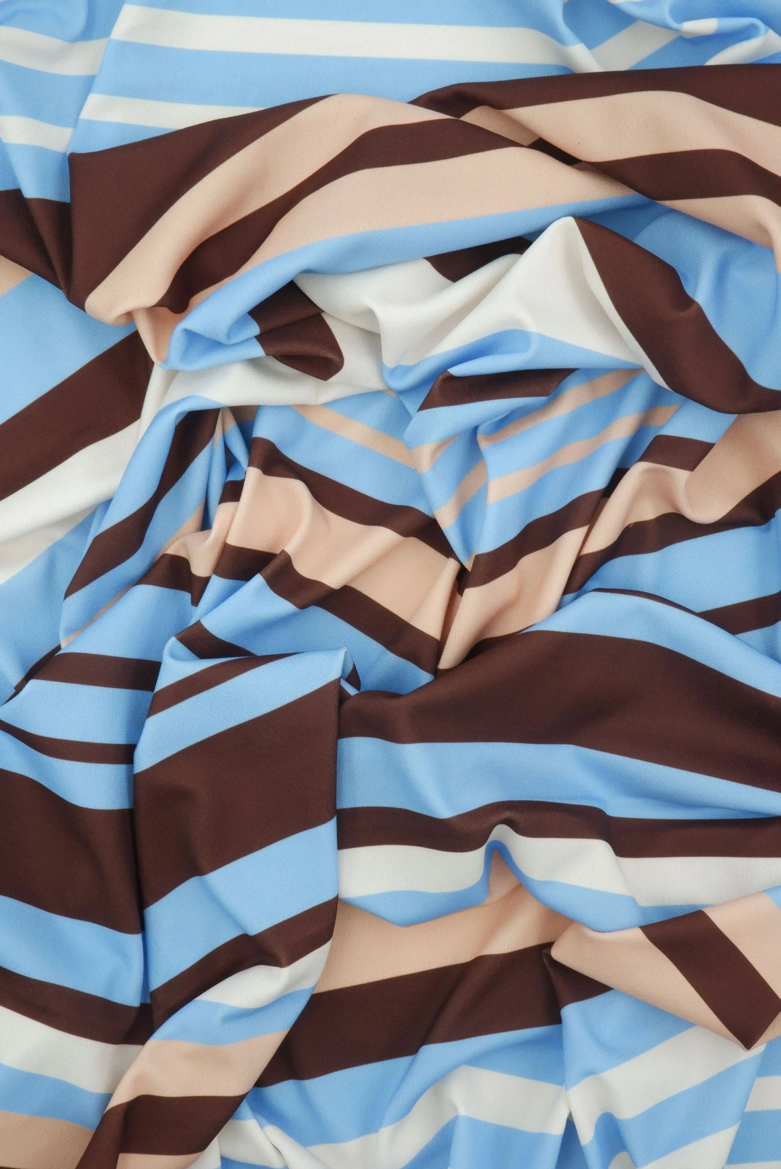 ITY-MS11669 BLUE/BROWN KNIT