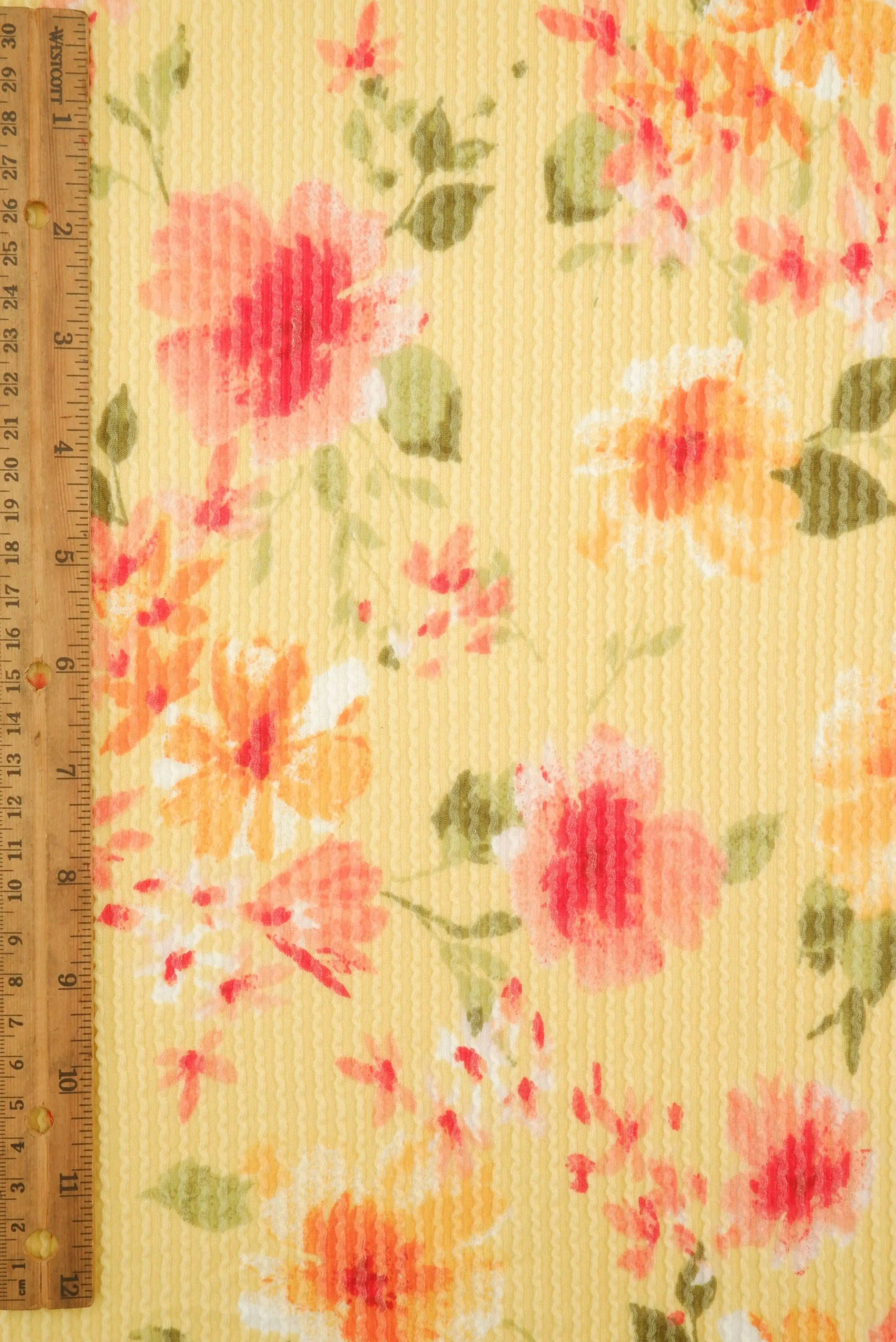 KNT4463-MS11657 YELLOW KNIT