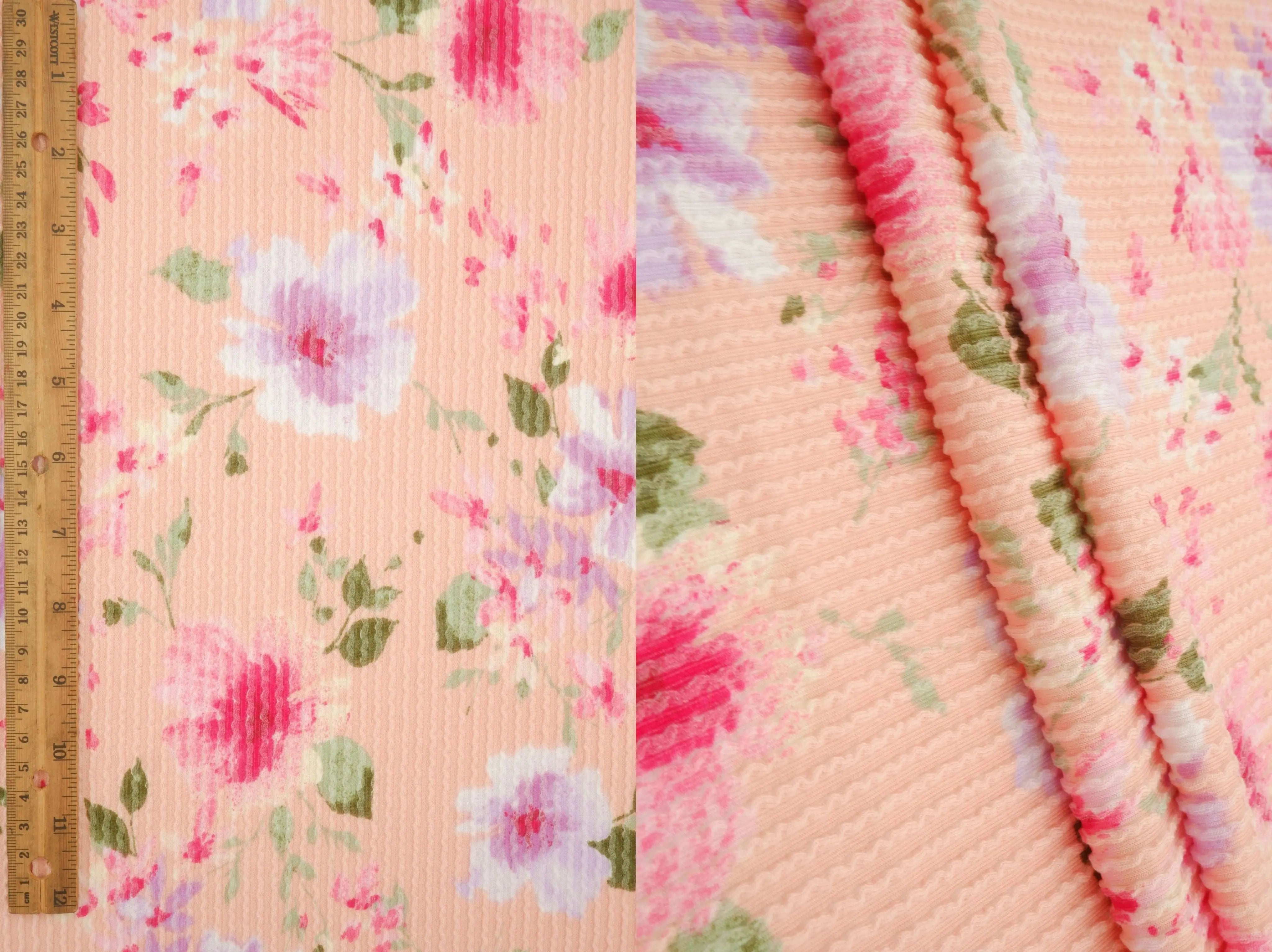 KNT4463-MS11657 PEACH KNIT