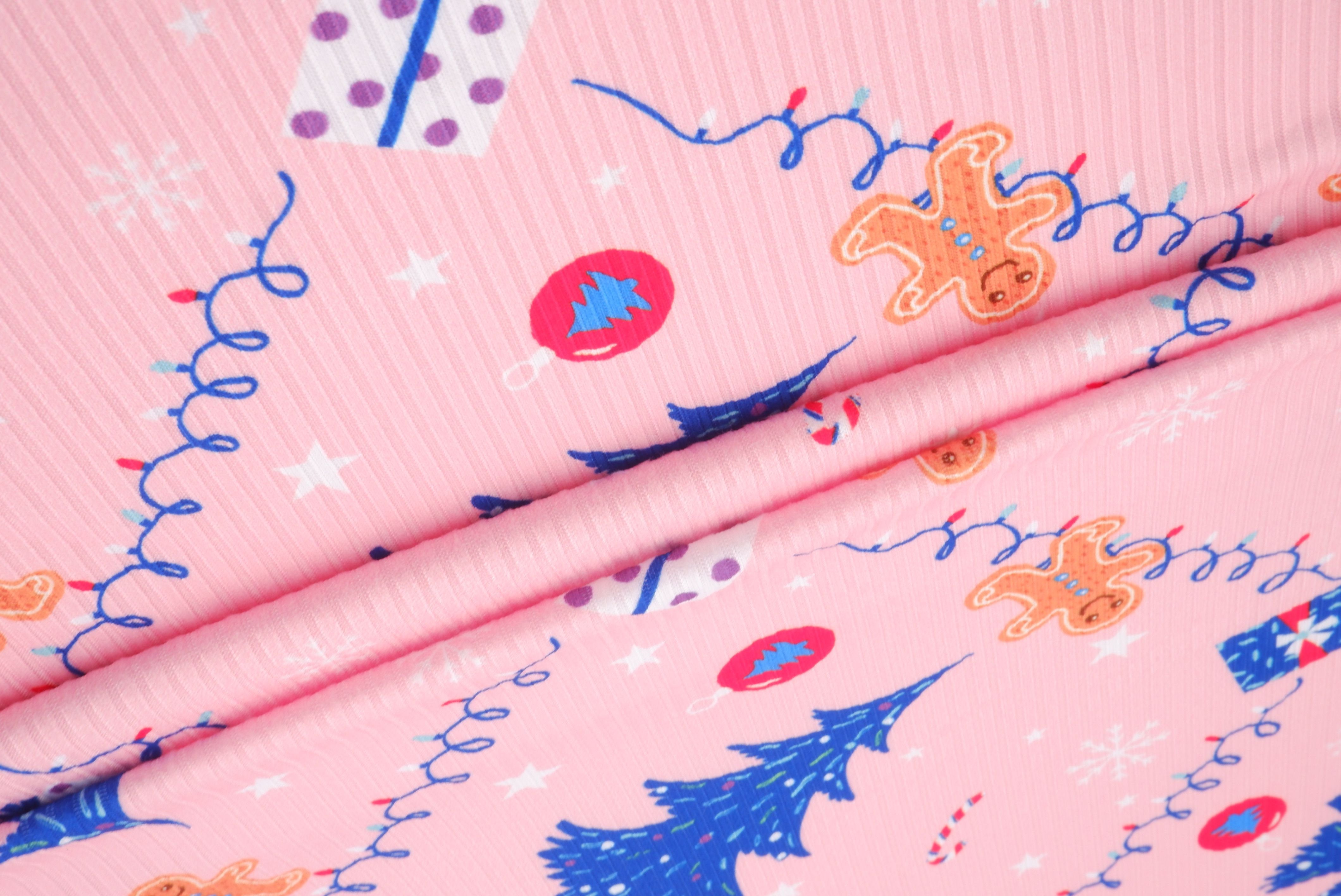 DKNT4151-M11729 PINK KNIT