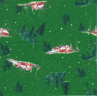 DPOP7704-M11735 GREEN BOTTOMS DIGITAL PRINT LOUNGEWEAR PANTS T-SHIRT TOPS WOVEN