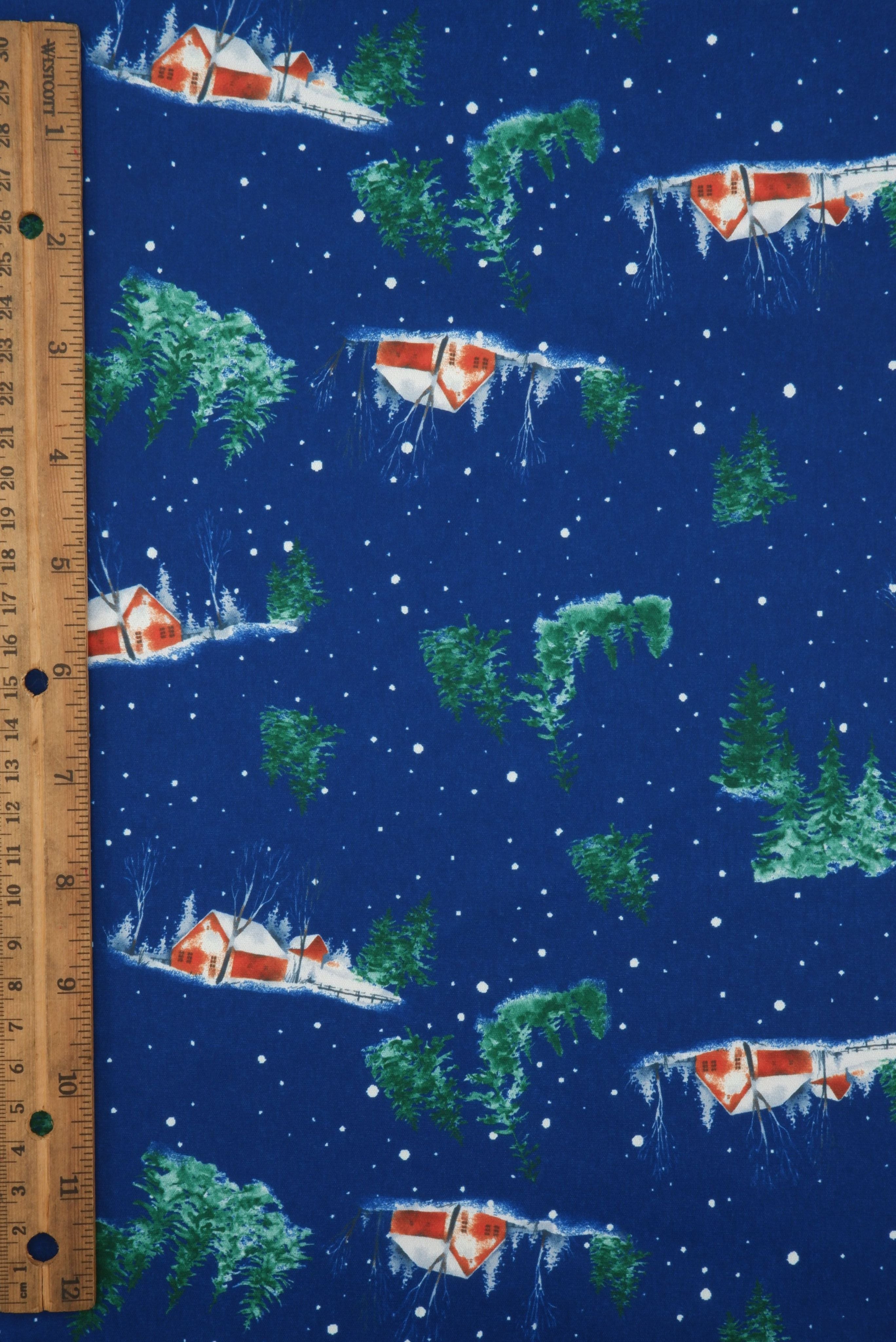 DPOP7704-M11735 NAVY BOTTOMS DIGITAL PRINT LOUNGEWEAR PANTS T-SHIRT TOPS WOVEN