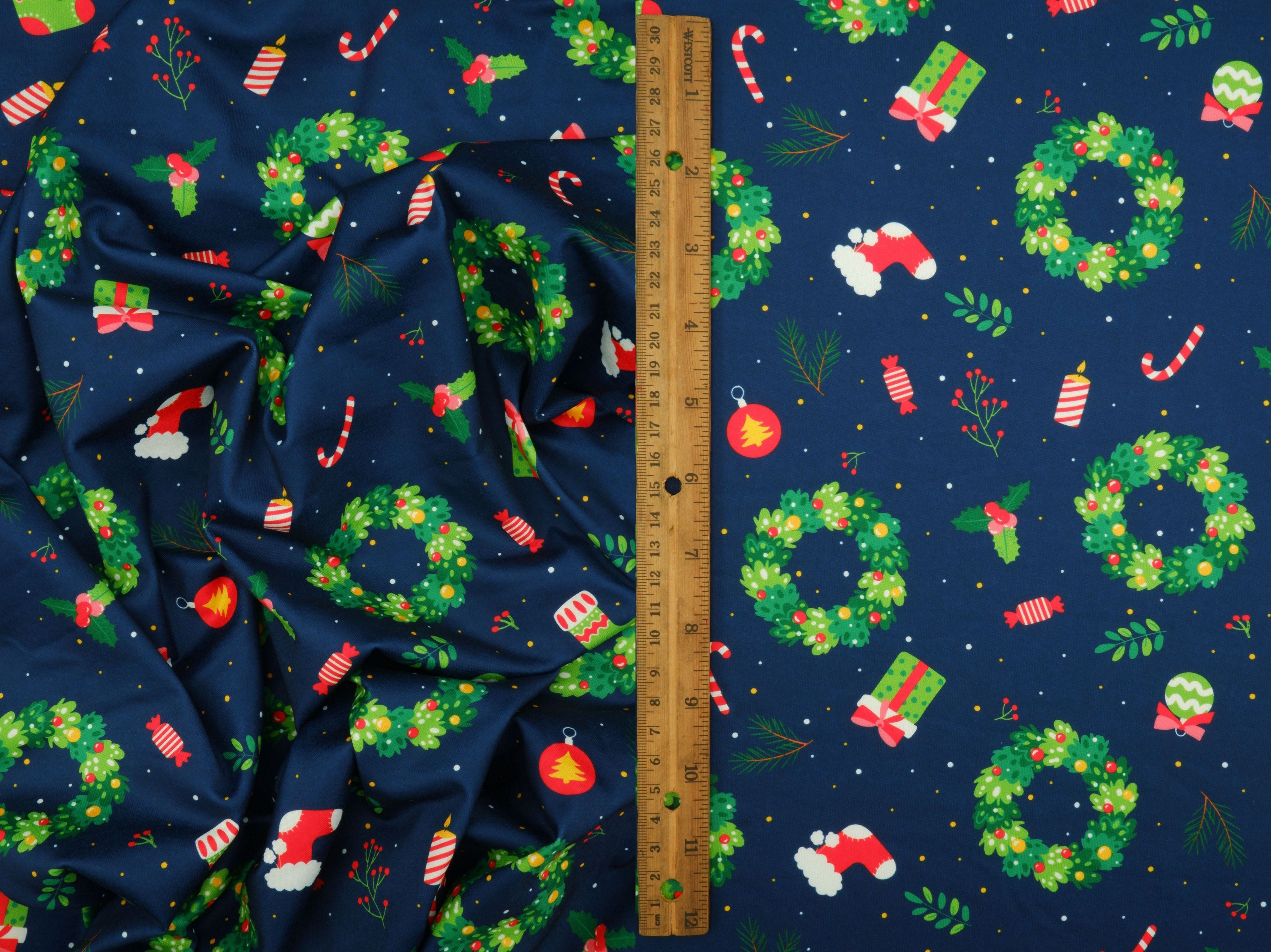 DKNT4520-M11730 NAVY ACTIVEWEAR BIKER SHORTS BOTTOMS DIGITAL PRINT DRESS DTY BRUSHED KNIT PANTS POLYESTER SKIRTS SPANDEX