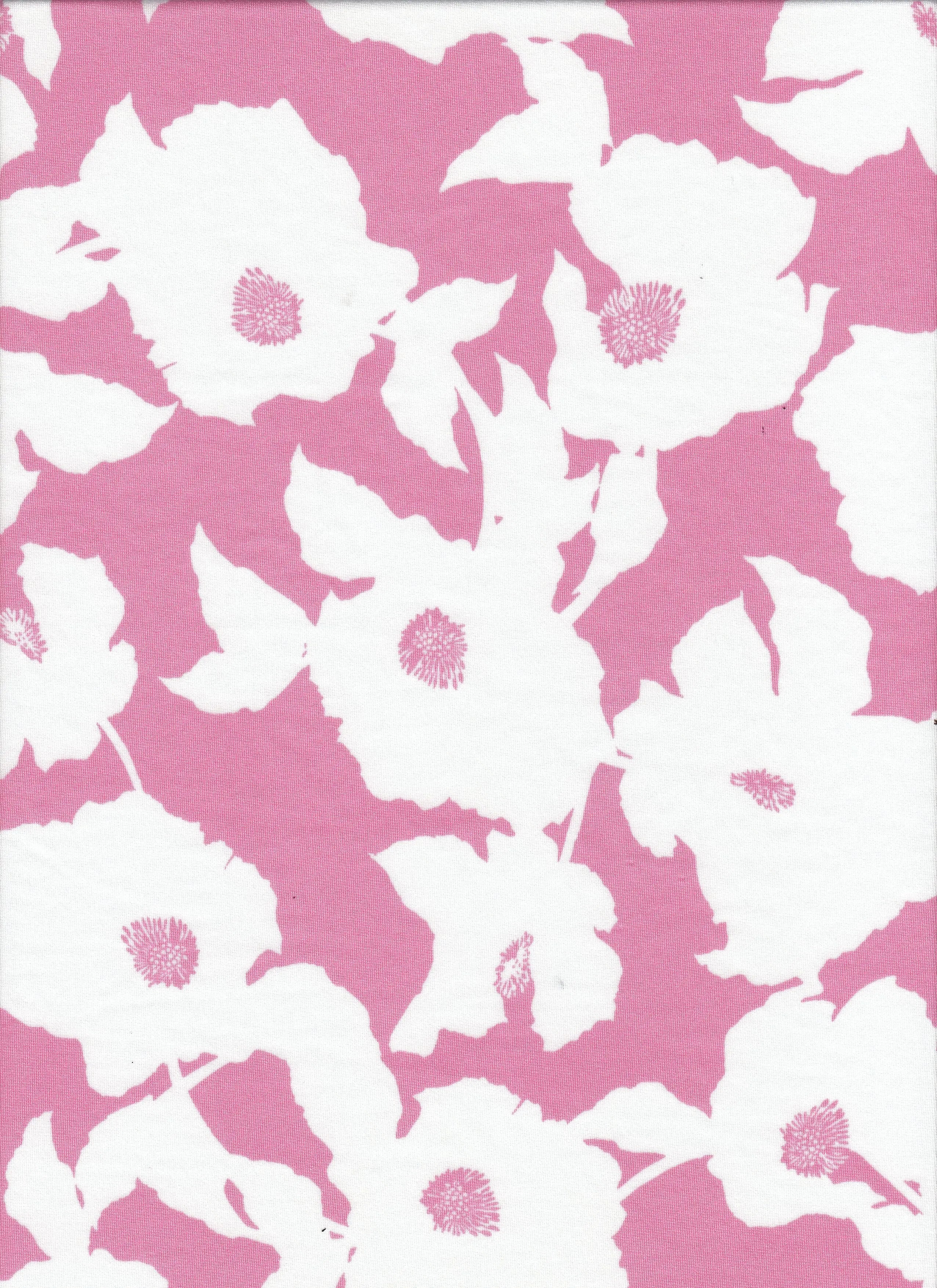 KNT4498-MS11693 PINK BLACK BLOUSE BLUE BOTTOMS CAMI DRESS DTY FLORAL FLOWER KNIT PANTS PINK POLYESTER PRINT SKIRTS SPANDEX T-SHIRT TOPS