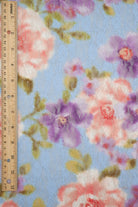 LACE4481-M11709 BLUE LT. BLOUSE BOTTOMS CAMI DIGITAL PRINT DRESS FLOWER LACE POLYESTER SKIRTS SPANDEX TOPS