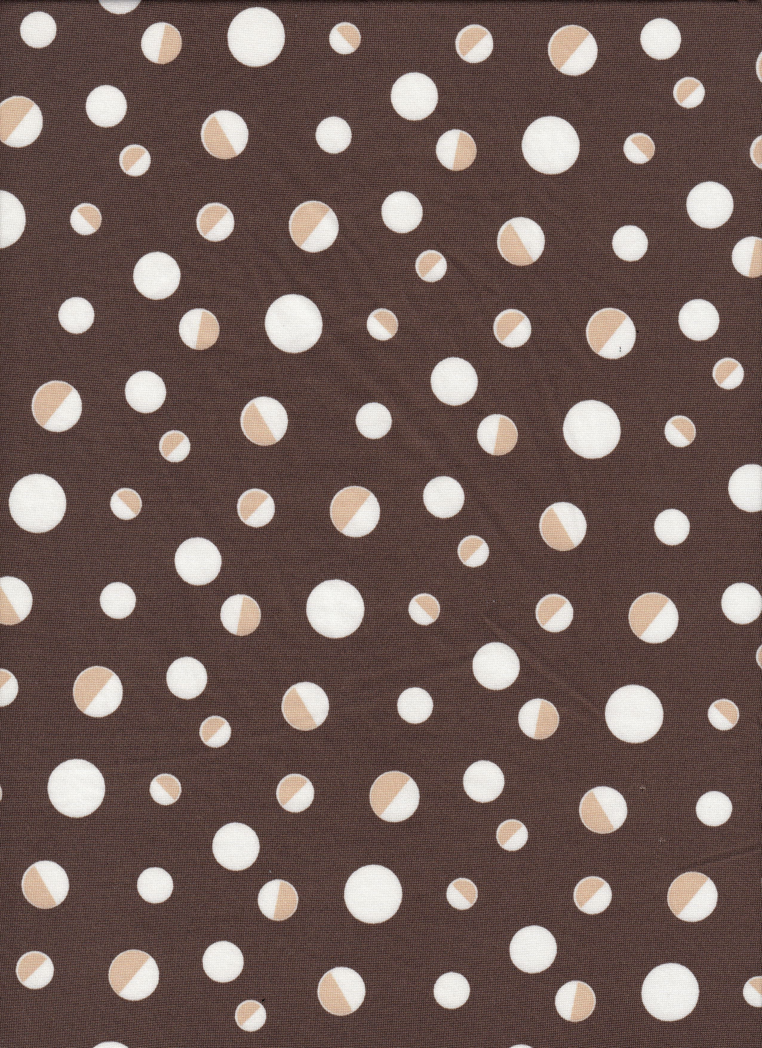KNT4498-MS11801 BROWN BLOUSE BOTTOMS CAMI DOT DRESS DTY KNIT PANTS POLYESTER PRINT SKIRTS SPANDEX TOPS