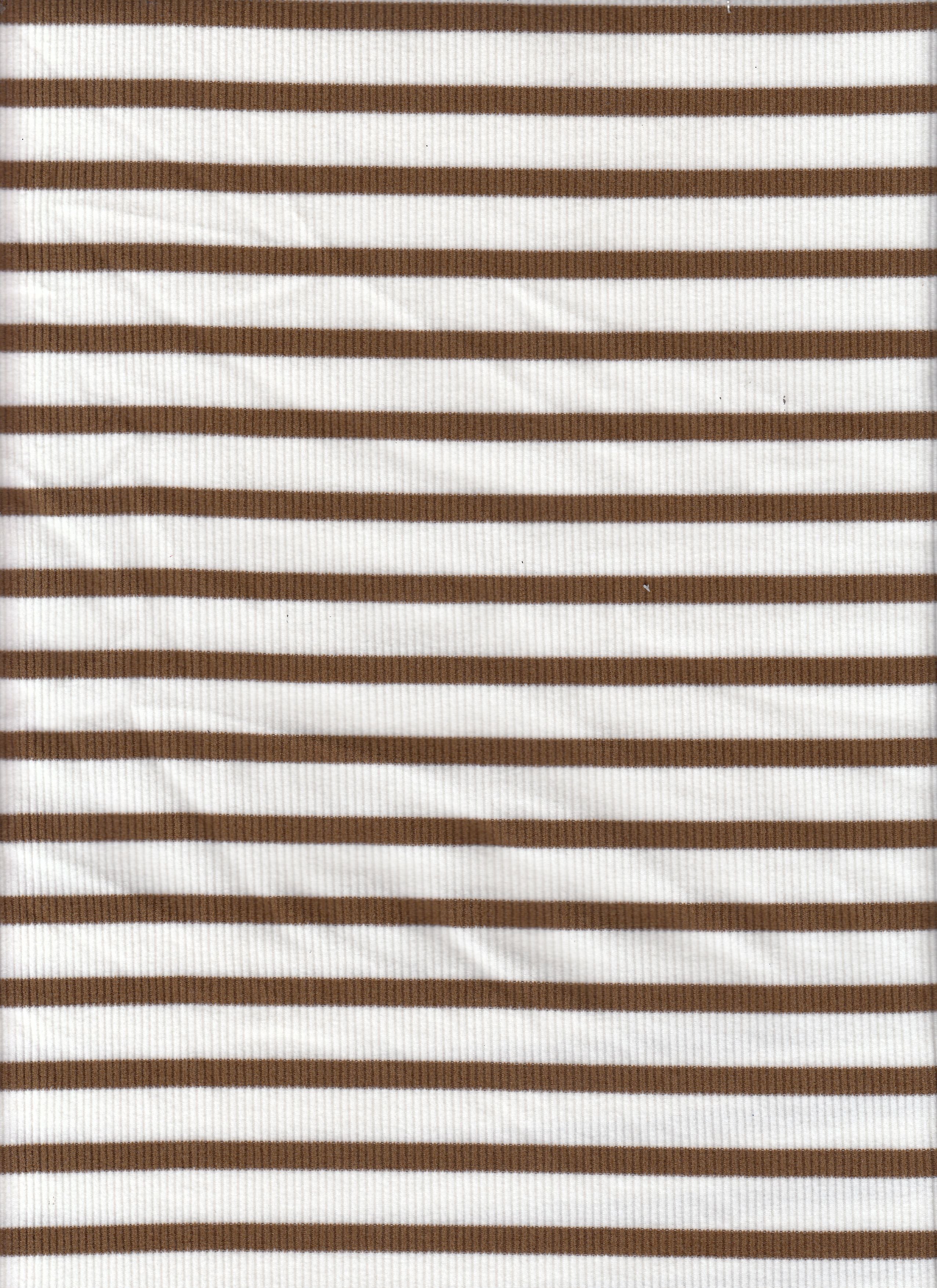 Striped Fleece Rib Knit Fabric - KNT4544 - Fabric Selection WS
