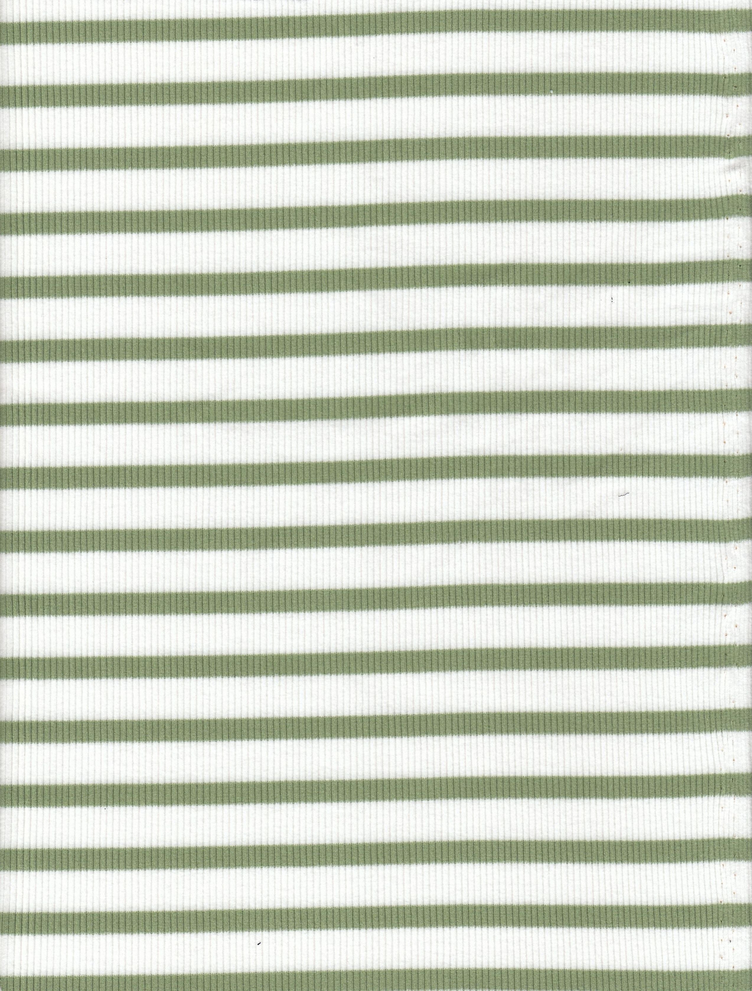 KNT4586 IVORY/SAGE BLOUSE BOTTOMS CAMI DRESS FLEECE KNIT LOUNGEWEAR POLYESTER RIBBED 2X2 SKIRTS SPANDEX STRETCH STRIPE SWEATSHIRT TOPS TUNICS
