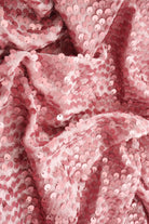 SEQ-2324 FLAMINGO KNIT SEQUINS