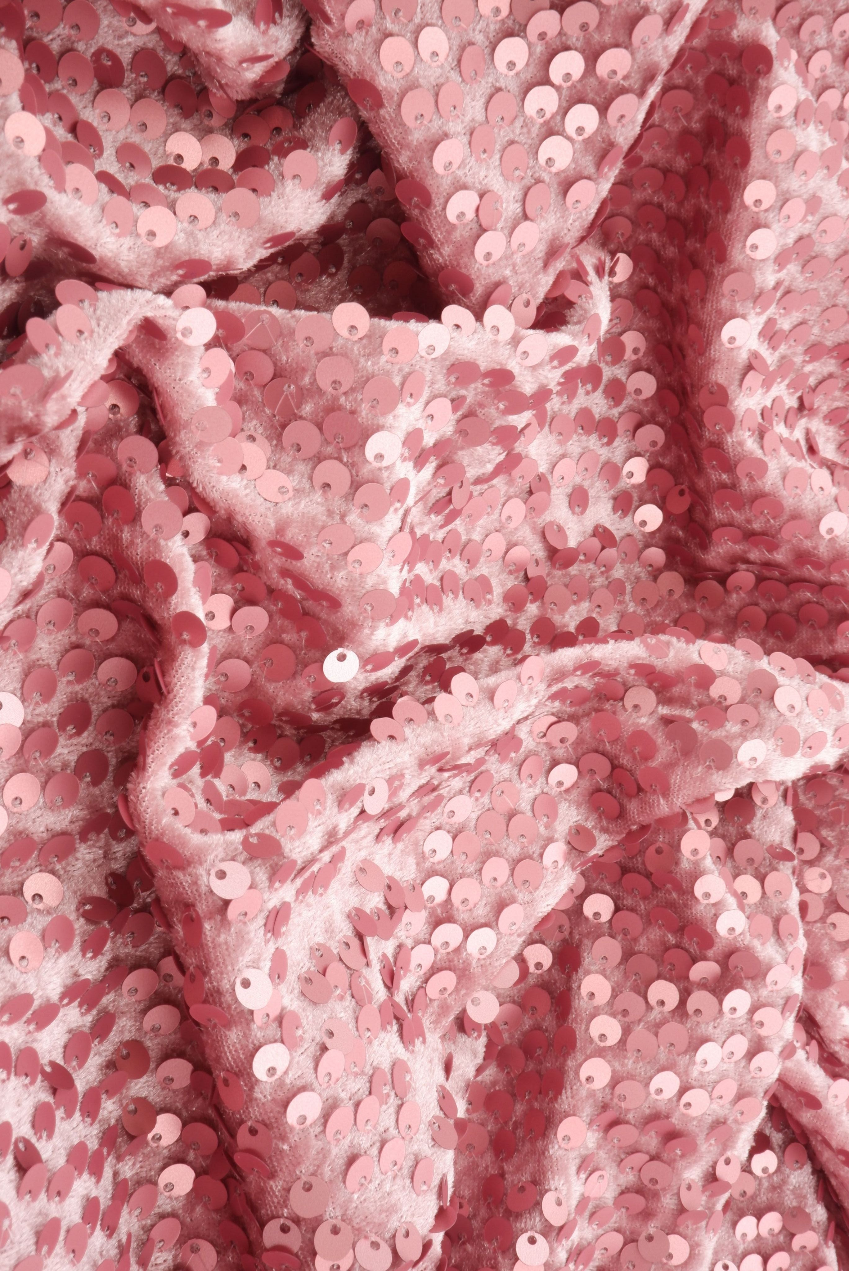 SEQ-2324 FLAMINGO KNIT SEQUINS