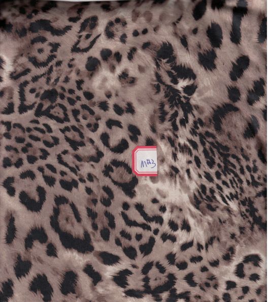 KNT4520-DU536 BROWN ASH ACTIVEWEAR ANIMAL BIKER SHORTS BLOUSE BODYSUIT BOTTOMS CAMI DIGITAL PRINT DRESS DTY BRUSHED KNIT LEOPARD PANTS POLYESTER SKIRTS SPANDEX T-SHIRT TOPS