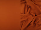 KNT4410 RUST BODYSUIT BOTTOMS CAMI DRESS KNIT LOUNGEWEAR NO-PRINT PANTS POLYESTER SKIRTS SOLID SPANDEX STRETCH THERMAL TOPS TUNICS YUMMY RIB