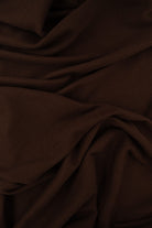 KNT4410 BROWN BODYSUIT BOTTOMS CAMI DRESS KNIT LOUNGEWEAR NO-PRINT PANTS POLYESTER SKIRTS SOLID SPANDEX STRETCH THERMAL TOPS TUNICS YUMMY RIB