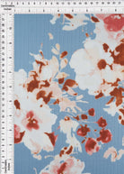 KNT4135-MS10320 CHAMBRAY BIKER SHORTS BLUE BODYSUIT BOTTOMS CAMI DRESS FLORAL FLOWER IVORY KNIT LOUNGEWEAR PANTS POLYESTER PRINT RIBBED 8X3 ROSE SPANDEX STRETCH SUBLIMATION T-SHIRT TOPS TUNICS